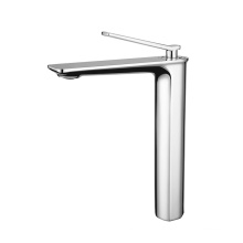 New design deck mounted high spout basin tap basin mixer chrome faucet